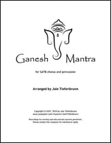 Ganesh Mantra SATB choral sheet music cover